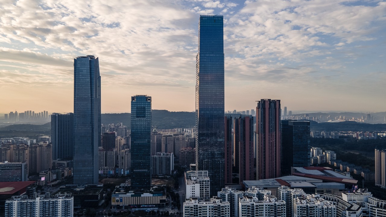 良庆区绿地中心写字楼 绿地中心 100㎡ 标准办公室 实景图
