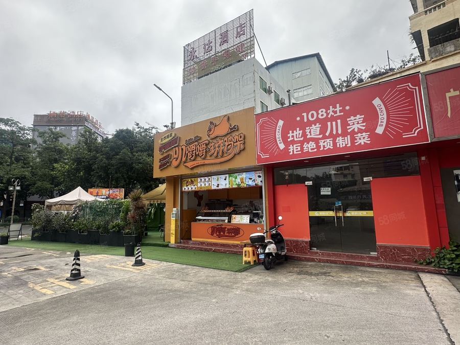 江南区商铺 江南万达附近一楼临街47平餐饮铺面房东直租,可做餐饮线上外卖 实景图