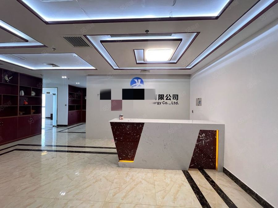 青秀区东葛路写字楼 钥匙在手 青秀万达 精装415平办公室 6个房间 实景图