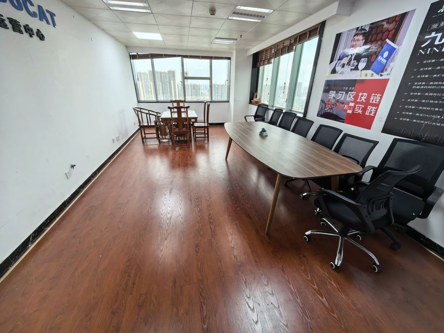 兴宁区朝阳写字楼 房东直租 市中心朝阳火车站丽原路桥50平带办公家具 实景图
