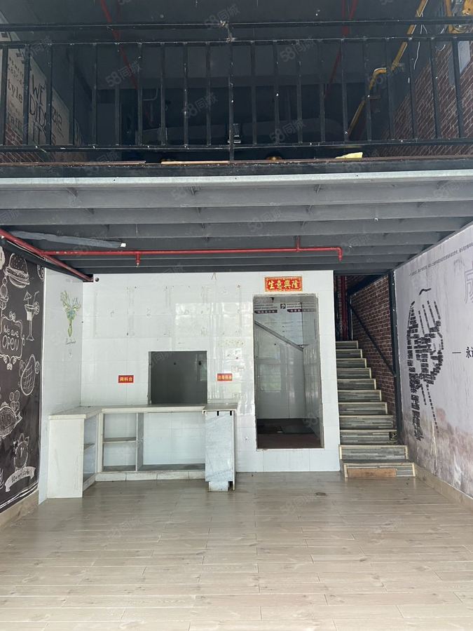 江南区星光大道商铺 带阁楼餐饮铺直租,研祥智谷配套商铺,可做餐饮,奶茶,咖啡 实景图