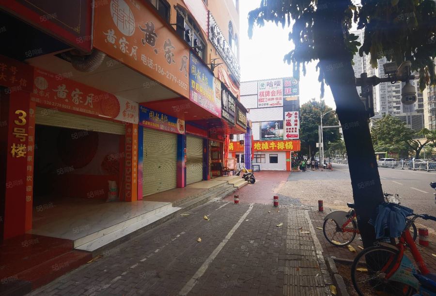 青秀区商铺 房东直租园湖路临街旺铺 位置好无转让费 业态不限,租金优惠 实景图