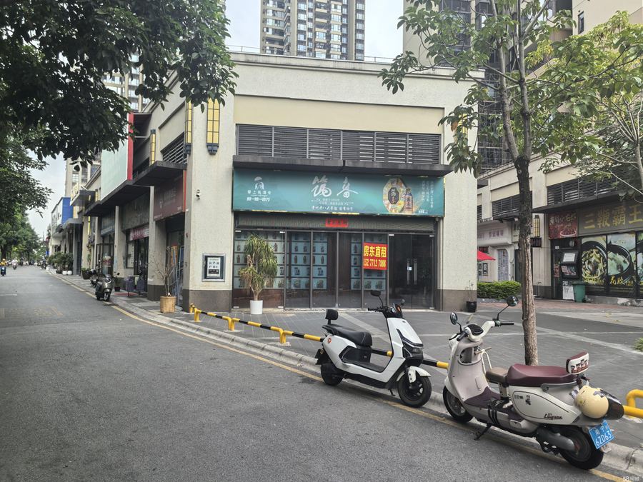 青秀区凤岭北商铺 荣和公园大道华府160平商业街铺 周边客群充足 实景图