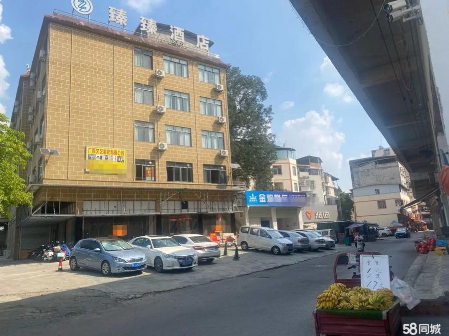 西乡塘区安吉商铺 临街门面 人流量大 门前无遮挡 安吉旺铺出租 实景图